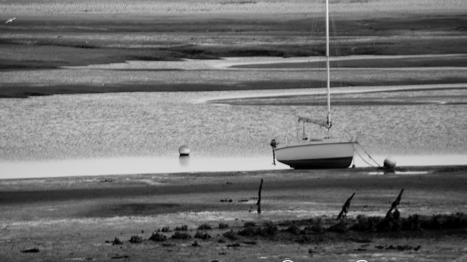 art monochrome bateau photographie