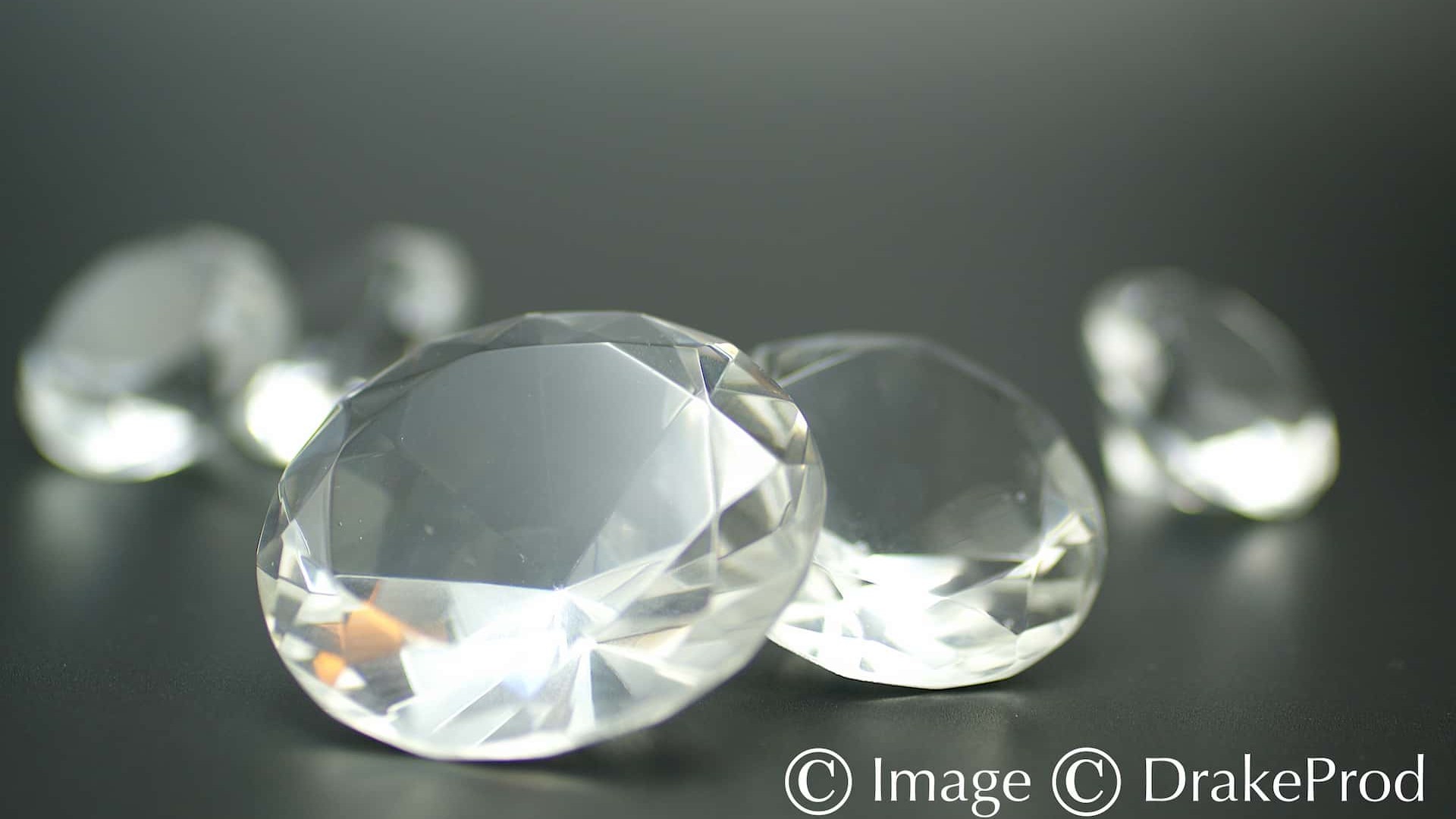 photographie objet diamants