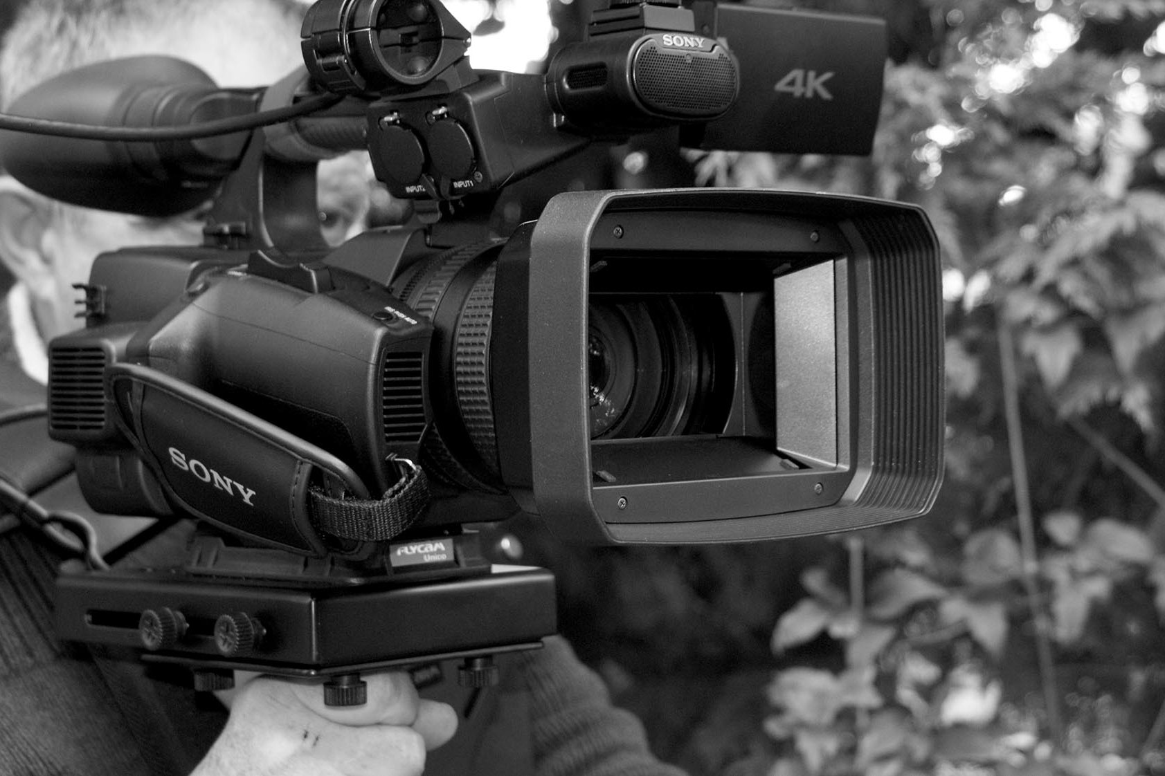 équipement Sony camera vidéo 4k professionnelle